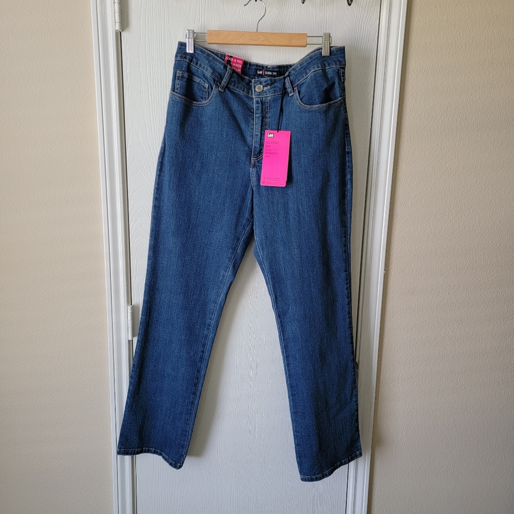 Lee Classic Straight Leg Jeans